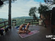In the Outdoor Jacuzzi, Owiaks Turn Each Other on & Have Anal Play | Yoga Getaway on Lust Cinema by Erika Lust 13/16