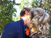 MATURE4K. Aristocrat woman needs help to get out of unsatisfied condition 4/16