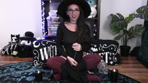 Slutty Witch Summons - Vigorous Sucking and fucking Ensues