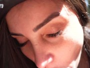 morena peituda se exibindo e fazendo boquete na avenida | Victoria RC | LP Produções 10/16