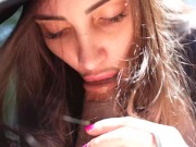 morena peituda se exibindo e fazendo boquete na avenida | Victoria RC | LP Produções 8/16