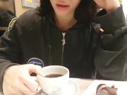 Public orgasm for my friend with lovense lush controlled by my phone - Unlimited Orgasm 11/16