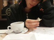 Public orgasm for my friend with lovense lush controlled by my phone - Unlimited Orgasm 14/16