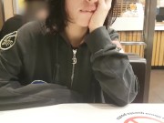 Public orgasm for my friend with lovense lush controlled by my phone - Unlimited Orgasm 6/16