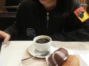 Public orgasm for my friend with lovense lush controlled by my phone - Unlimited Orgasm 8/16