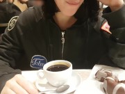 Public orgasm for my friend with lovense lush controlled by my phone - Unlimited Orgasm 9/16