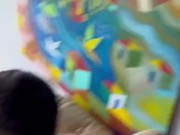 My sister in law caught me watching Wifebucket and begged me to fuck her 16/16