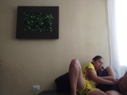 Big ass college girl runs away from home to fuck the neighbor 15/16