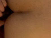 Girl fucks boyfriend with different dildos 10/16