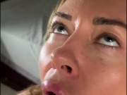 Sloppy blowjob with fake cum 4/16