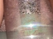 【接写】AVを見たりクリを弄ったりしながら本気汁採取