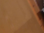 Him in the bathroom at the bar.