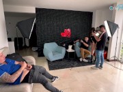 Sara blonde se la chupa a su pareja delante mio | Crispasquel | 40grados podcast 5/16