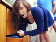 Stepmom gets stuck AGAIN - (Hot milf gets FUCKED Hard) 15/16