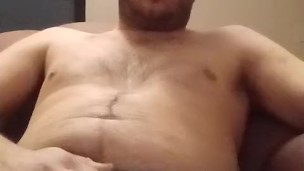 Pleasuring myself. Jerking, cumshot