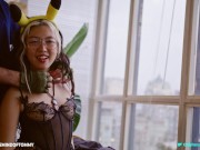 Ash Ketchum Catches a Pikachu and stuffs her holes - Themindoftommy Mila Faygo Suuupersoaker 8/16