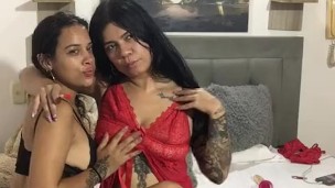 We love hitting each other and feeling the clitoris