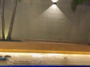 Chica latina de gran culo y grandes tetas estaba muy caliente leche en su cosita Creampie 9/16