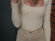 Slut Diaries: A teen with a big dick called me out and filled me with his cum! 1/16