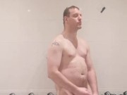 LongJohn0Hara in the shower Masturbating 14/16