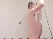 LongJohn0Hara in the shower Masturbating 2/16