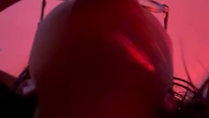 Lesbian Sucking Clit From The Back With Big Tits