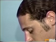 Sexy teen gets her shaved pussy rammed by a guy with long hair 16/16