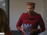 MILFY Stunning MILF Athena uses bellboy for her pleasure 3/16