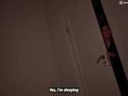 Horny stepsister + stepbrother = double cumshot 1/16