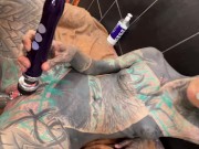 Girl gets fucked from Tattoo Artist after the session in the Studio 16/16