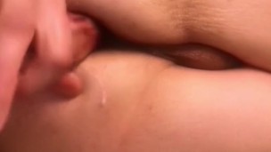Teen solo anal