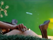 Anal dilator for slave's ass. Amazing view! 9/16