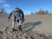 Hiking and Fucking at the Alaska Sand Bluffs 6/16