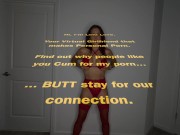 Big tit babe in red lingerie & stockings teasing YOU with JOI details & begs for you to cover her in cum at end - Lelu Love 16/16