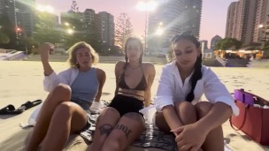 Gold Coast Australia INTERNATIONAL HOSTEL BACKPACKERS FUCKED HARD in HOSTEL