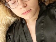 He woke me up to drink his pee and take his cum 1/16