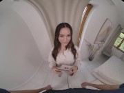 Naughty Colombian Lucy Mendez cums hard with anal banging, begging for your messy reward in VR 3/16