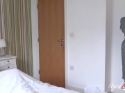 AGEDLOVE Lacey Starr and April Paisley take turns on dick from Emojizzman 12/16