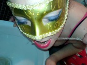 Delicious urinal💕smiling and passive... 9/16