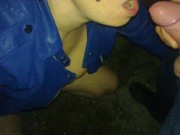 Stepmom takes piss and cum in mouth from her stepboy 15/16