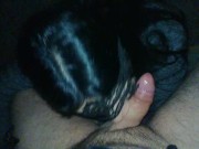 Public park whore worship fat uncut cock on her knees 6/16