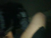 Public park whore worship fat uncut cock on her knees 8/16