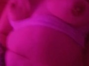 I fuck my neighbor with her panties in my mouth 10/16