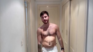 Caught sniffing underwear & wedgied by farting bully