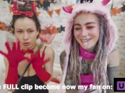 I get ANAL destroyed from Stacy Bloom with XL Dildo - Hallooween special teaser 14/16