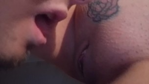 MY LOVER PISS IN MY MOUTH CREAMPIE CLEANUP UP