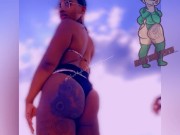Trini chilling pool side - Screenshot 15 of 16 - Big Ass Ebony