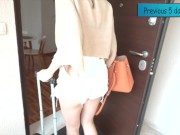 DAY 6 - Don't cum inside stuck Step mom! 😱 Step son risky fuck with cum in pussy 💦 1/16