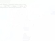 AGEDLOVE Josephine James frees cock from Chris from his boxers 15/16