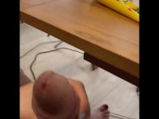 Sweet Angel sucking Leo Casanova's cock for fun before shooting 1/16